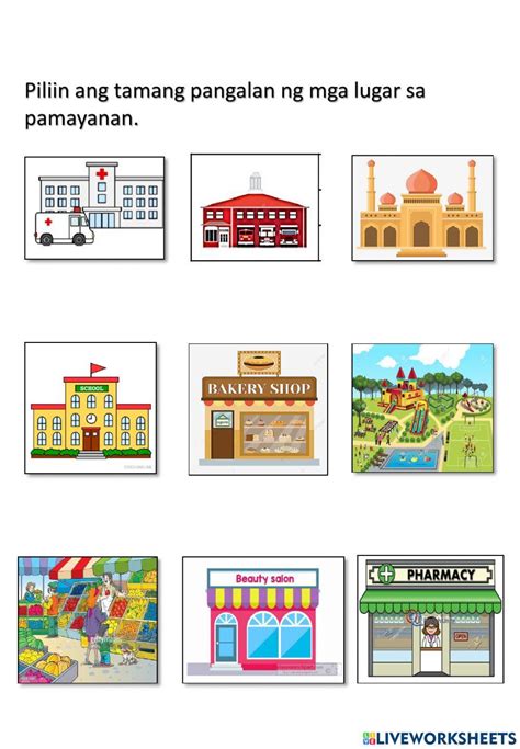 picture ng pamayanan|Mga Lugar Sa Pamayanan Resource Pack .